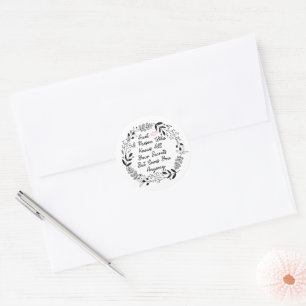 aunt a person who knows all your secrets but loves classic round sticker