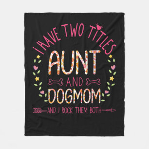 aunt and dog mum gifts  women sunflowers heart .pn fleece blanket