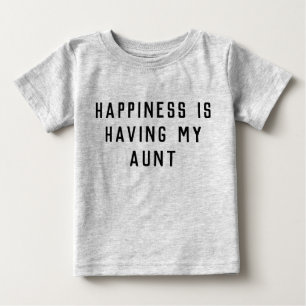 Aunt Baby Clothes Matching Nephew Aunt Auntie T-Shirt