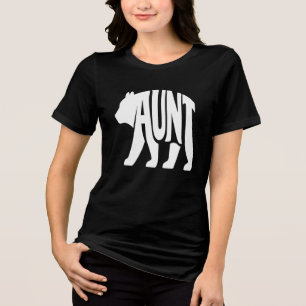 Aunt Bear Tri-Blend Shirt
