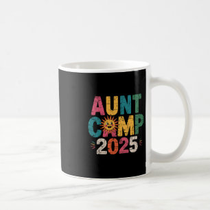 Aunt Camp 2025 Family Vacation Summer Camping Crew Coffee Mug
