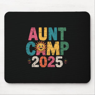 Aunt Camp 2025 Family Vacation Summer Camping Crew Mouse Pad