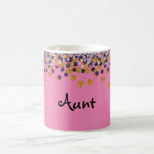 Aunt Confetti Mug