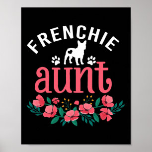Aunt Dog Gifts Dog Pet Lover Owner Christmas Poster