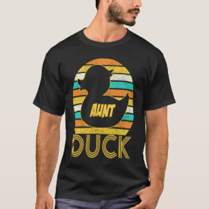 Aunt Duck Rubber Duck Matching Family Cute T-Shirt
