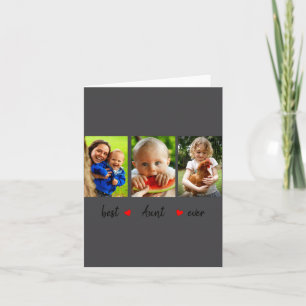 Aunt Ever 3 Photo  Card