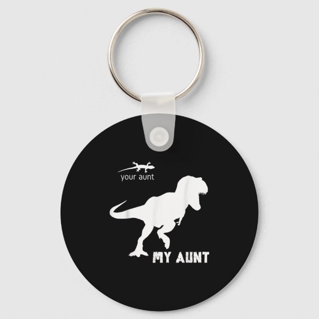 Aunt Ever Squad Gift Auntie Women's Bae  Key Ring (Front)