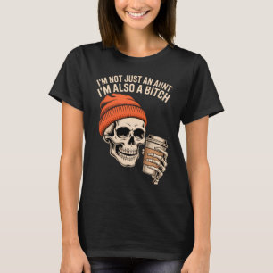 Aunt Funny Skeleton Auntie T-Shirt
