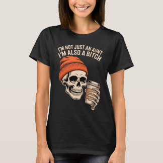 Aunt Funny Skeleton Auntie T-Shirt