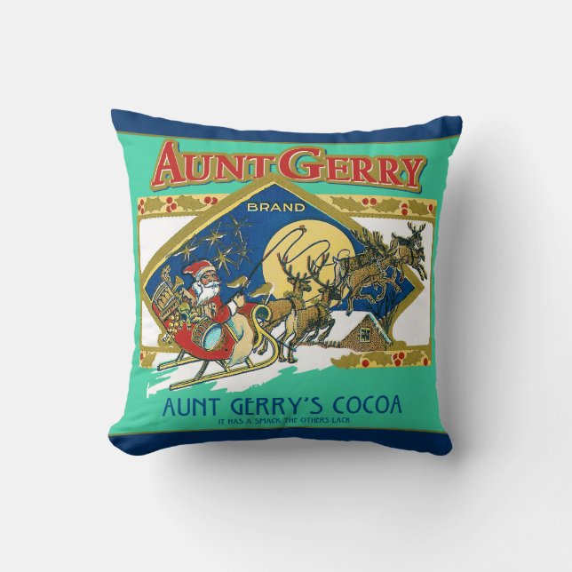 Aunt Gerry's Cocoa Cushion (Front)