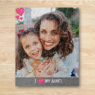 Aunt Gift! Sweet Photo Jigsaw Puzzle