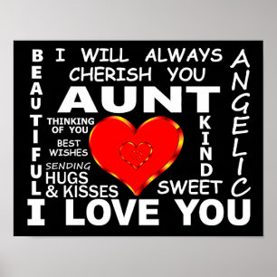 Aunt I Love You Poster