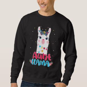 Aunt Llama Mother's Day Women Aunt Birthday Sweatshirt