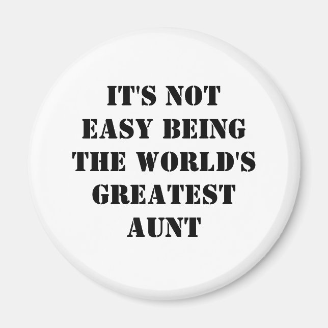 Aunt Magnet (Front)