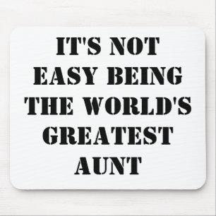 Aunt Mouse Pad