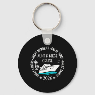 Aunt Niece Cruise Trip 2026 Summer Vacation Key Ring