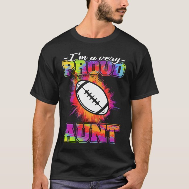 Aunt Of A Footballplayer  American Football T-Shirt (Front)