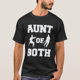Aunt of Both Karate and Hockey Martial Arts Sport  T-Shirt