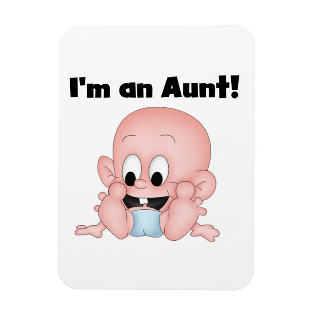 Aunt of New Nephew T-shirts and Gifts Magnet (Vertical)