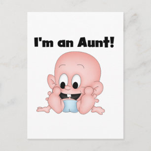 Aunt of New Nephew Tshirts and Gifts Postcard