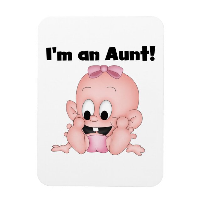 Aunt of New Niece T-shirts and Gifts Magnet (Vertical)