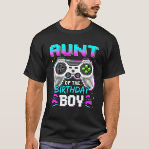Aunt Of The Birthday Boy Video Game B-Day Top Game