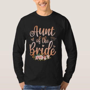 Aunt Of The Bride Wedding Shower Women T-Shirt