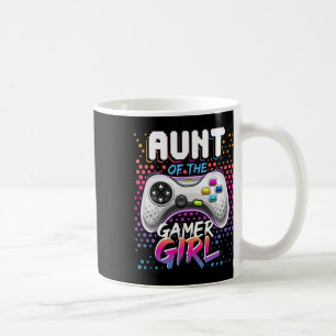 Aunt Of The Gamer Girl Matching Video Game Birthda Coffee Mug