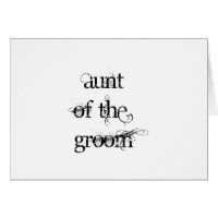 Aunt of the Groom