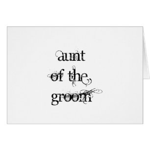 Aunt of the Groom