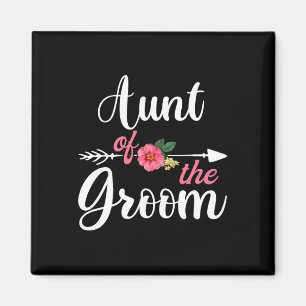 Aunt Of The Groom Shirts For Women Magnet