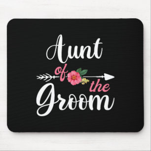 Aunt Of The Groom Shirts For Women Mouse Pad