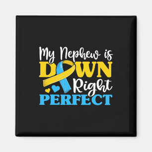 Aunt Of Trisomy Nephew Down Syndrome Awareness Magnet