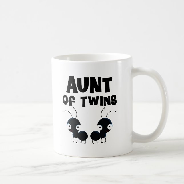 Aunt of Twins Boys Coffee Mug (Right)