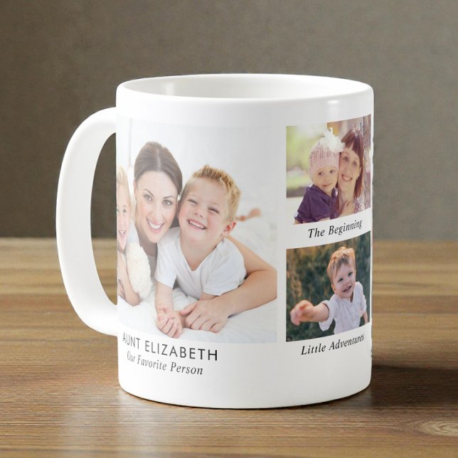 Aunt Photo Collage Coffee Mug (Aunt Photo Collage Coffee Mug)