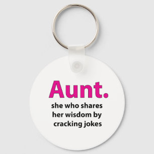 Aunt Quote Aunt Key Ring