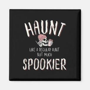 Aunt Shirt Halloween Skeleton Costume  Magnet