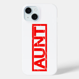 Aunt Stamp iPhone 15 Case