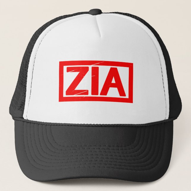 Aunt Stamp Trucker Hat (Front)