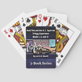 Aunt Tina and the A.I. Squirrels Trilogy  Playing Cards