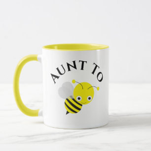 Aunt To Be Bee New Aunt Pregnancy Announcement Mug