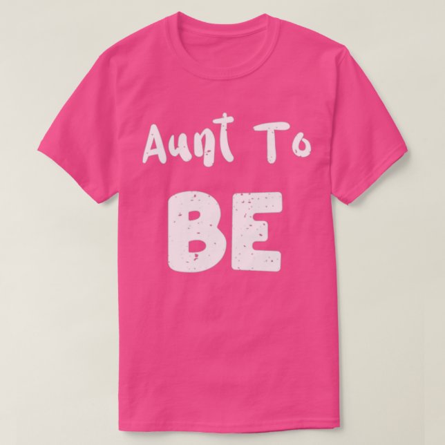Aunt To Be Elephants T-Shirt (Design Front)