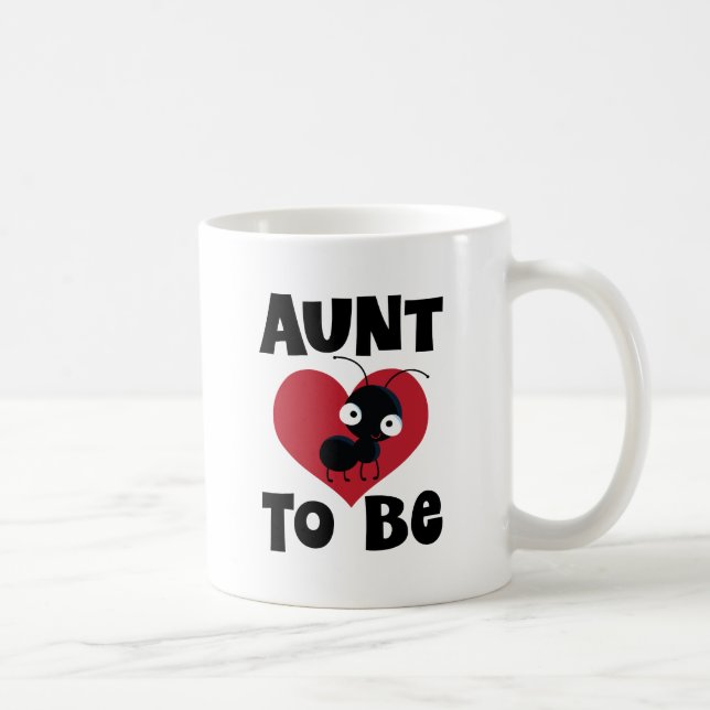Aunt to Be Gift Idea Coffee Mug (Right)