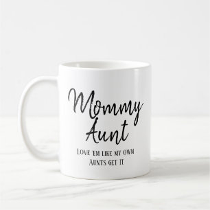 Aunt Typography Definition Family Coffee Mug