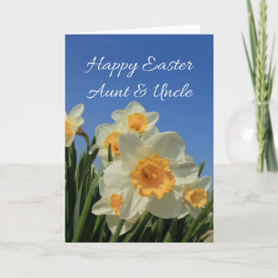 Aunt & Uncle Happy Easter Holiday Card