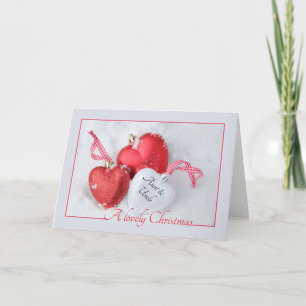 aunt & uncle Merry Christmas card