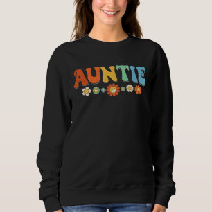 Aunt Vintage Floral To Auntie From Niece Mother s  Sweatshirt