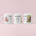 Aunt We Love You Personalized Photos Coffee Mug<br><div class="desc">Celebrate a favorite aunt with this custom photo design. You can add two photos of nieces and nephews, personalize the expression to "I Love You" or "We Love You, " and personalize her name. You can also add her nieces' and nephews' names and year (if you need more room for...</div>
