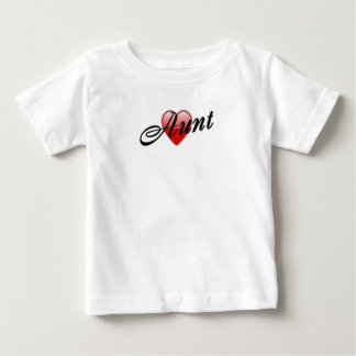 Aunt with Heart Graphic Baby T-Shirt