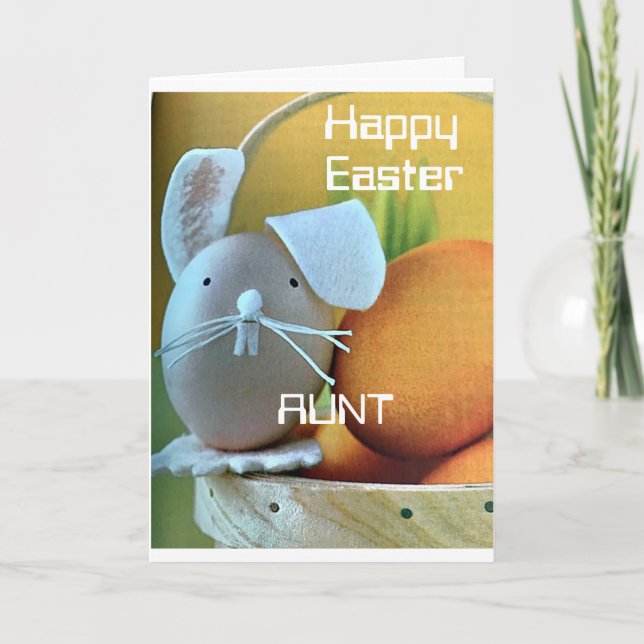 ***AUNT*** YOU ARE ONE GOOD EGG (EASTER) CARD (Front)